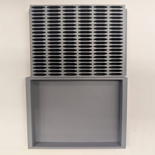 1.5 by 1.5 Thin Film Holder with Lid